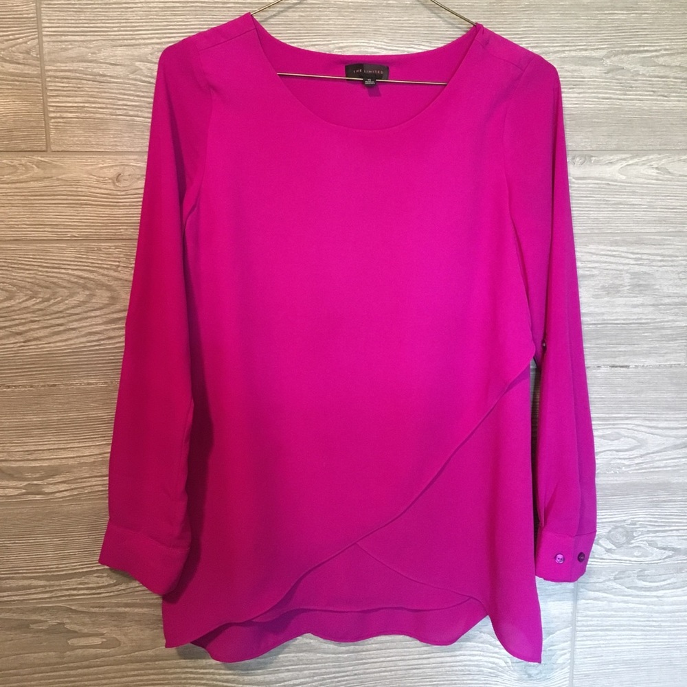 The Limited Purple Long Sleeve Top